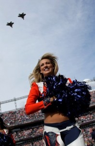 Denver Broncos cheerleader (Getty Images)