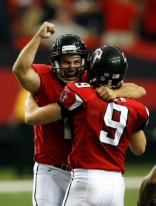 Jason Elam of the Atlanta Falcons (Getty Images)