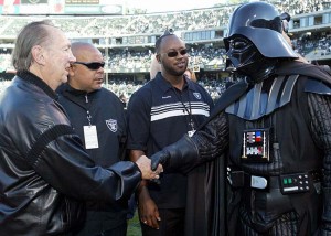 Al Davis and Darth Vader
