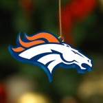 Broncos Christmas ornament