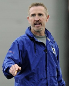 New York Giants defensive coordinator Steve Spagnuolo