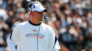 Denver Broncos head coach Josh McDaniels has led his team to a 3-0 record.  (Kyle Terada/US Presswire)