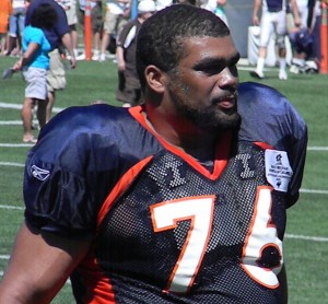 Jamal Williams at 2010 Broncos training camp (BroncoTalk.net)