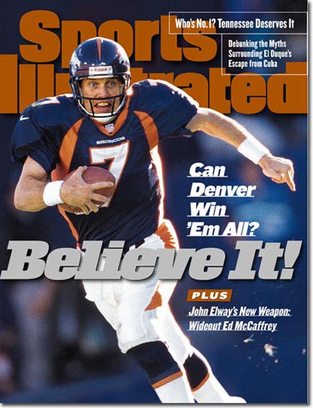 John Elway An Appreciation Sports Illustrated Cover by Sports