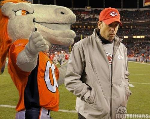 Photoshopped? Yes. Hilarious? Yes. Miles and Todd Haley (Footballguys.com)