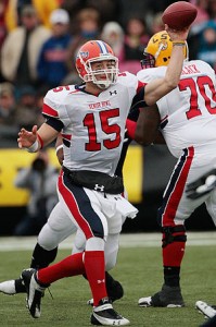 Tim Tebow at Senior Bowl