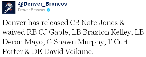 Broncos tweet