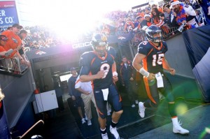 Quinn and Tebow vs. Patriots