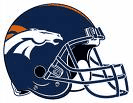 [Broncos helmet]