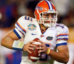 Broncos quarterback Tim Tebow has had a lot of success in the state of Florida.  (Jerry Lai/US PRESSWIRE)