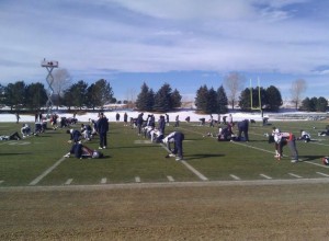 There have been clear skies in Denver for most of the season.  (Image courtesy of @Denver_Broncos)
